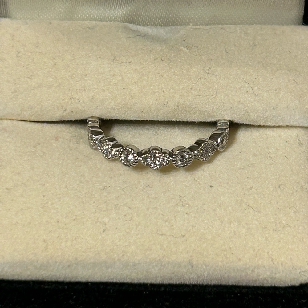 Diamond Stackable Ring - image 2